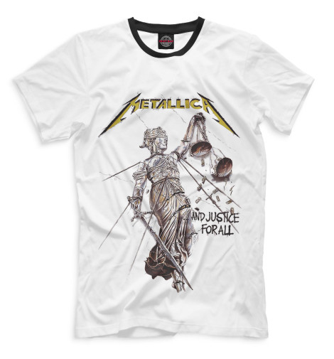Мужская футболка Металлика (Metallica) фото